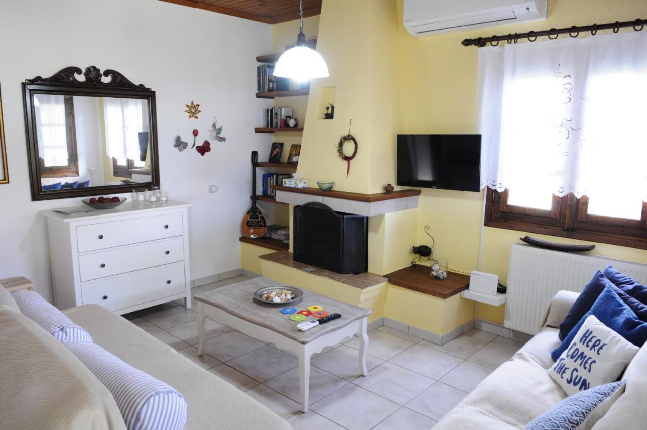 Athos View Villa By The Sea Ormos Panagias Exterior photo