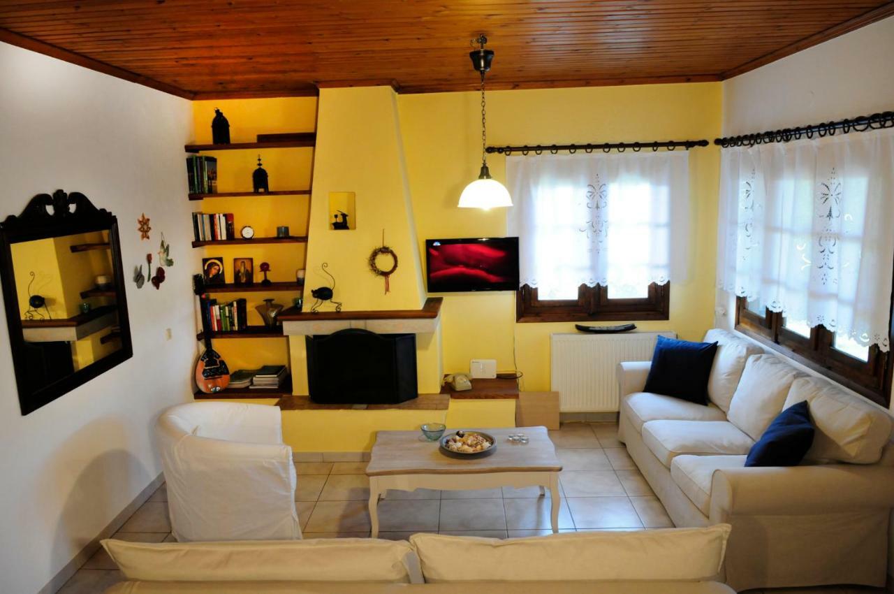 Athos View Villa By The Sea Ormos Panagias Exterior photo