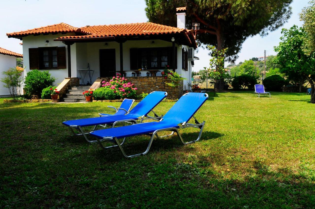 Athos View Villa By The Sea Ormos Panagias Exterior photo