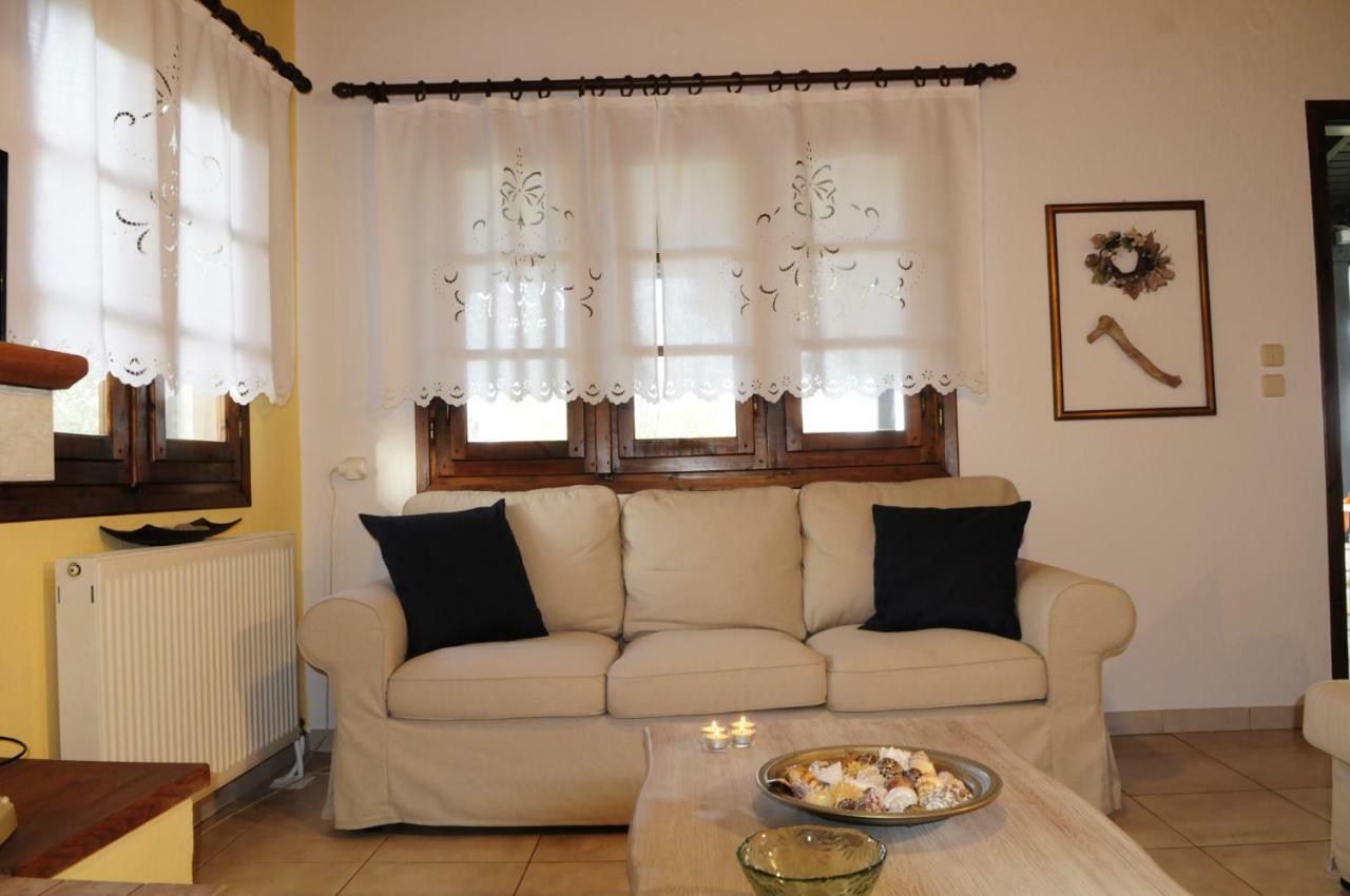 Athos View Villa By The Sea Ormos Panagias Exterior photo