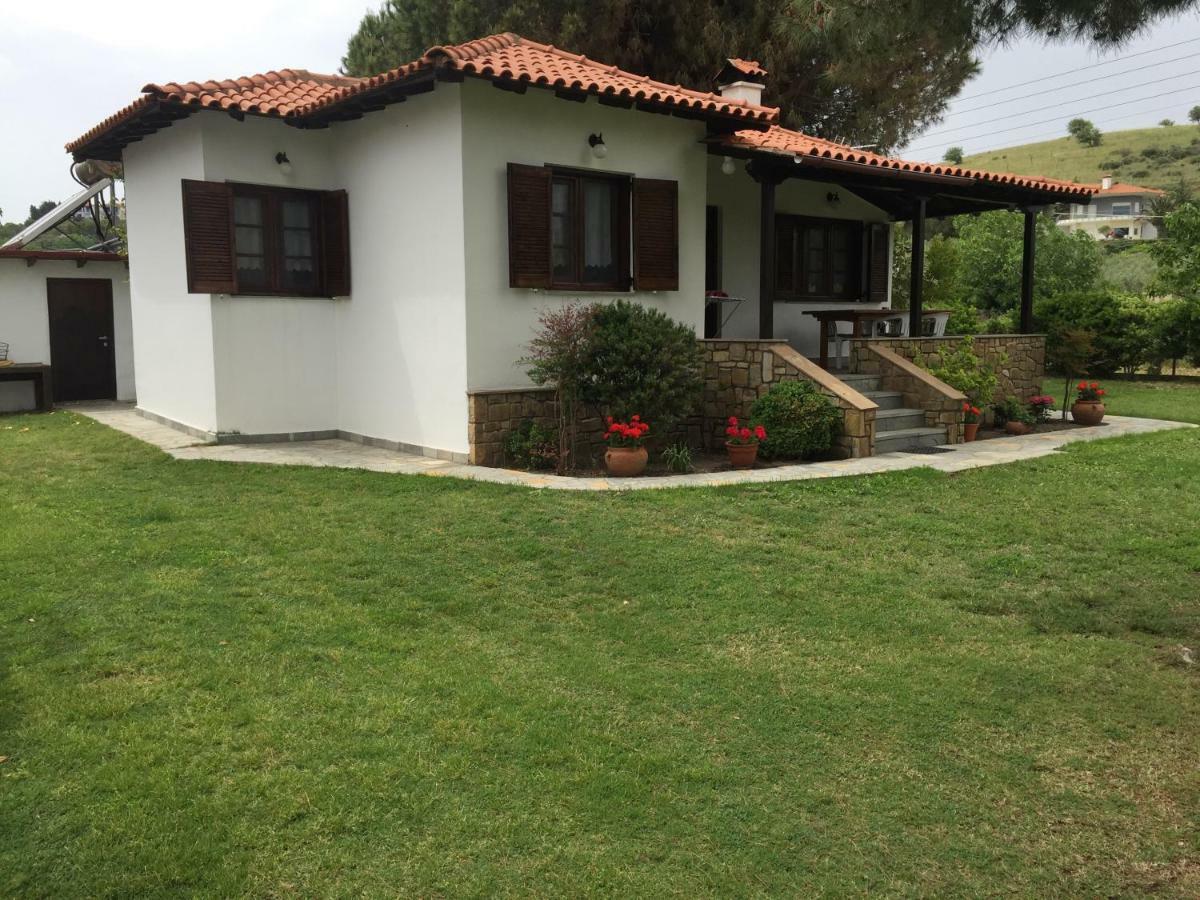 Athos View Villa By The Sea Ormos Panagias Exterior photo